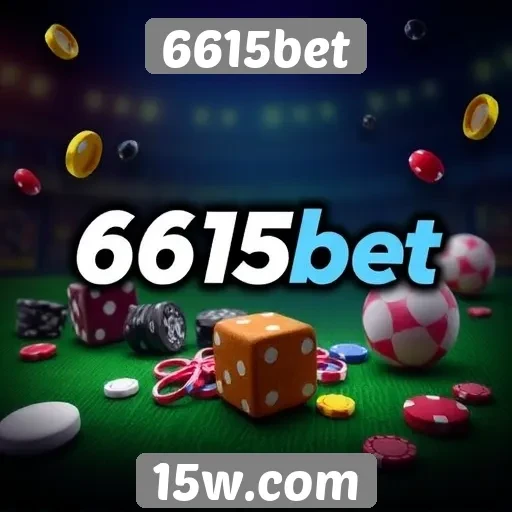 Variedade de jogos disponíveis no 6615bet